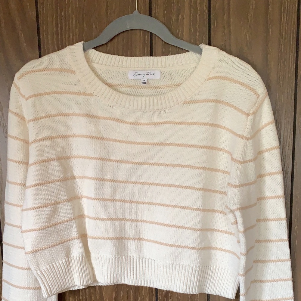 crop sweater from nineteen boutique